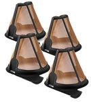 4 Pack Cone Reusable Coffee Filters Compatible with Nin-ja Coffee Bar Machines CF09X Series Models Replace Part Number CFPFILTER90 Mesh Coffee Filter Basket
