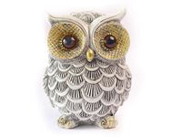 The Spiritual Living Owl Statue For Good Luck II Aesthetic Resin Owl Art Figure Showpiece II 3.5 Inch II Feng Shui & Vastu II Evil Eye II Owl Showpiece For Home Decor II उल्लू