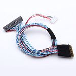 Generic "40Pin 2 Channel 6 Bit Led Lcd Lvds Screen Cable For 10.1/15.6/14 Inch Display "