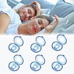 Anti Snore Devices, 6 Pack Magnetic Anti Snoring Nose Clip Nasal Dilators, Snore Stopper Snoring Relief for Men/Women Comfortable Sleep Better Breathing