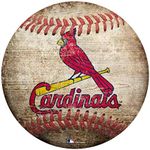 Fan Creations MLB St. Louis Cardinals 12" Baseball Shaped Sign