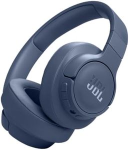 JBL Tune 770NC - Adaptive Noise Cancelling with Smart Ambient Wireless Over-Ear Headphones, Bluetooth 5.3, Up to 70H Battery Life with Speed Charge, Lightweight, Comfortable & Foldable Design (Blue)