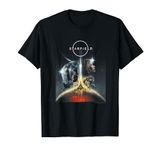 Ripple Junction x Starfield Cover Art Characters Video Game T-Shirt