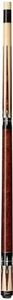 Players G-2290 Graphic Natural Birds-Eye Maple with Walnut-Stained Points and White Diamonds Cue, 20-Ounce