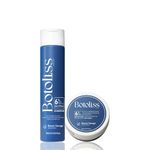Beauty Garage Botoliss Biotin Shampoo & Hair Mask for Damaged Hair | Daily Use Smoothening & Frizz Repair Combo for Women & Men | Deep Conditioner | 300ml + 200ml Pack