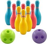 ZDY Kids Bowling Sets 10 Soft PU Pi