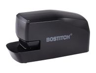Bostitch Portable Electric Stapler, 20 Sheets, AC or Battery Powered, Black (MDS20-BLK)