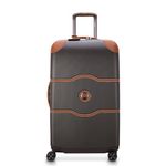 DELSEY Paris Chatelet Hardside 2.0 Luggage with Spinner Wheels, Brown, Carry-on 21 Inch, No Brake