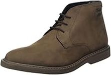 Clarks Men's Atticuslthigtx Chukka Boat, Dark Brown Nub, 9 UK