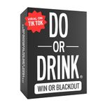 Do or Drink Drinking Card Games for Adults - Fun Adult Games for Game Night & Parties - 18th Birthday Gift & Hen's Party Games with 350 Cards & 175 Challenges That Will Get You Drinking