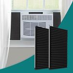 Daisypower Window Air Conditioner Foam Insulating Panels Kits, AC Units Insulation Side Panels, 17 Inch x 9 Inch x 7/8 Inch