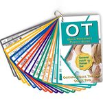 Occupational Therapy Reference Pocket Guide - Must Have OT Resource, 32 Pages OT Quick Tips for OT Student Occupational Therapist Gifts, 17 Cards Perfect Pocket Sized 3"×5" - General Adult Rehab Set