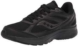 Saucony Women's Cohesion 14 Running Shoe, Black/Black, 9.5 W US