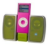 Logic3 i-Station Traveller - Portable Speakers For MP3 & iPod - Green