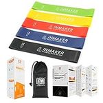 INMAKER Resistance Bands Set for Women and Men, Elastic Stretch Exercise Bands with Free 40 Pages Workout Ebook