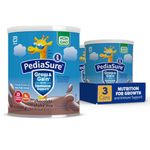 PediaSure Grow & Gain Chocolate Shake Mix, Nutrition Shake for Kids, 14.1 oz, 3 count