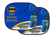 KidsEmbrace DC Comics Baby Batman On Board Window Shade, 2 Pack