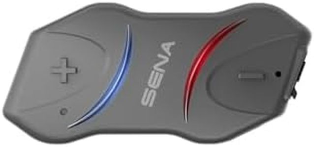 Sena Adult 10R Low Profile Motorcycle Bluetooth Communication System, Black, Single Pack 2022 US