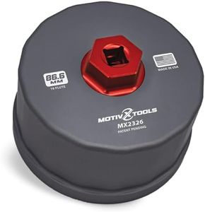 Motivx Tools BMW Oil Filter Wrench for 86mm Cartridge Style Oil Filter Housing Caps