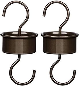 BOLITE Ant Moats, Hanging Ant Moat Hummingbird Feeders Accessory Hooks, Bronze, 2 Pack