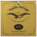 Aquila AQ-2B New Nylgut Banjo Strings Light Tension DBGDG Set of 5 4th Red Series String