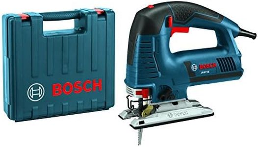 Bosch Power Tools Jigsaw Kit - JS572EK - 7.2 Amp Corded Variable Speed Top-Handle Jig Saw Kit with Assorted Blades and Carrying Case