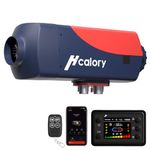 12V Diesel Air Heater 8KW, HBU1S Parking Diesel Heater with 10L Fuel Tank, App Control, 10-Temperature Settings, 28% Boost in Burning Efficiency, Auto Start-Stop, for Truck, Log Cabin, 2025 Upgraded
