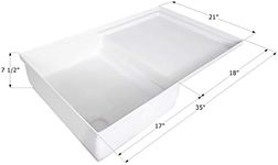 ICON 12893 Combo Shower Pan SP400 - Polar White