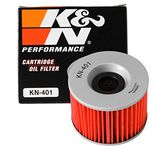 K&N Filters Oil Filter, Black/Red, One Size