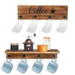 LotFancy Coffee Cup Holder, Wall Mo