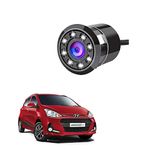 Autokraftz 8 Led Car Rear View Reverse Parking Camera with Hd Night Vision for Hyundai Grand I10