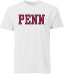Ivysport University of Pennsylvania Short-Sleeve T-Shirt, Classic, White, Medium