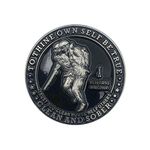 Veterans in Recovery Coin (1-60 Years) with Third Step Prayer at The Back (Year 10)