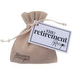 Retirement Gifts - The Little Retirement Recipe - A Thoughtful, Fun & Hopeful Unique Gift. Alternative to a Card. Celebrate Leaving & Finishing Work, Wishing Good Luck Wishes for the Future.