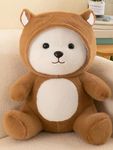Storescent Soft Toys for Kids - Stuffed Animal Plush Soft Toy for Boys & Girls | Brown Bear 45cm