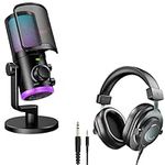 FIFINE Gaming USB Microphone with S
