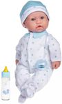 JC Toys, La Baby 16-inch Blue Washa