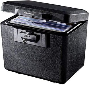 SentrySafe Fireproof Safe Box with Key Lock, Safe for Files and Documents, 0.61 Cubic Feet, 13.6 x 15.3 x 12.1 inches, 1170