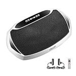 EILISON Vibration Plate Exercise Machine Seat - Whole Body Workout Vibration Fitness Platform w/Loop Bands - Home Training Equipment for Recovery, Wellness, Weight Loss 300lbs