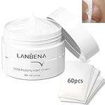 LANBENA blackhead remover, Nose Pore Strips for Blackheads, Black Head Remover Mask for Face, Puntos Negros, 30g+60pcs paper