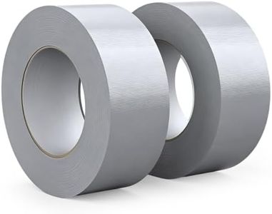 Medech Duct Tape Heavy Duty Strong Adhesive,2026 Waterproof Duct Tape for Sealing Patching, Indoor Outdoor Temporary Repairs,Silver:1