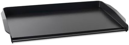 Nordicware 41475 Double Backsplash Griddle, Black