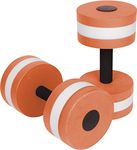 Trademark Innovations Aquatic Exercise Dumbells - Set of 2 Foam - for Water Aerobics - by (Orange)