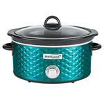 Brentwood SC-140BL Slow Cooker, 4.5 quart, Blue