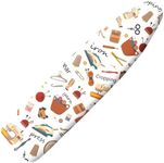 Extra Thick Ironing Board Cover and Pad, 15x54 Ironing Board Cover, Resist Scorching and Staining,Elastic Edges,Art of Life Iron Sew Laundry