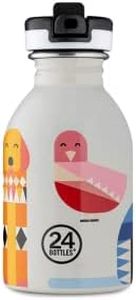 24Bottles Kids Bottle - Botella Agua Acero Inoxidable Niños Niñas 250ml, Botella Agua Niños para Colegio y Deporte 100% Hermética, Botella de Agua Niños Personalizada Ultraligera, Cantimplora Infantil