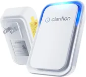 Clarifion - Air Ionizers for Home (1 Pack), Negative Ion Filtration System, Quiet Air Freshener for Bedroom, Office, Kitchen, Portable Air Filter Odor, Smoke Dust, Pets, Eliminator, Mini Air Cleaner