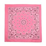 CTM Pastel Paisley Bandanas, Strawberry