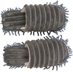 1 Pair Womens Fuzzy Slippers Plush Animal Slippers Floor Polishing Slipper Microfiber Cleaning Slippers Mop Shoe Sole Cleaner Microfiber Slipper Plush Shoes Dust-proof Lovers