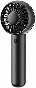 Gaiatop Mini Portable Fan, Powerful Hand Fan Cute Design 3 Speed Personal Small Desk Fan with Base, Lightweight Rechargeable USB Handheld Fan for Girl, Women, Men, Indoor, Outdoor